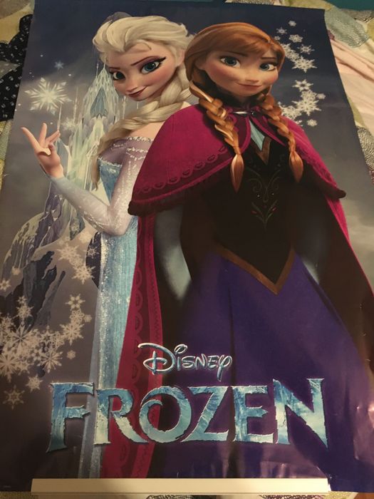 Poster criança  frozen