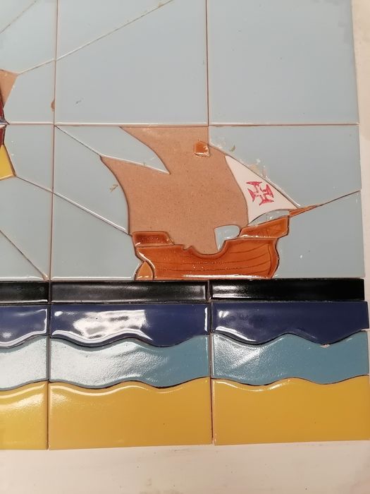 Quadro em azulejo 76x61