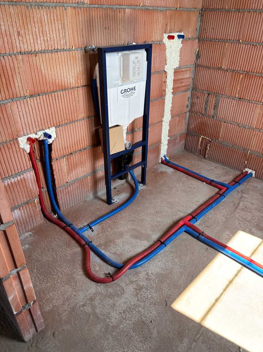 Hydraulika, Instalacje wodne i kanalizacyjne, podłogówka, pompy ciepła