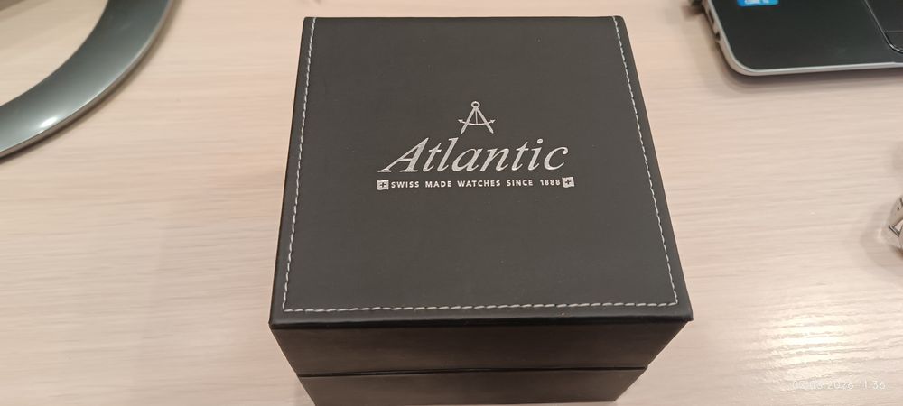 Часы швеицарские механические с автоподзаводом Atlantic