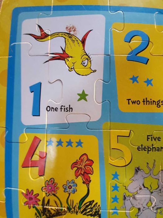 Gra i puzzle do nauki języka angielskiego.