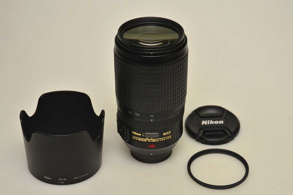 Nikon AF-S VR Zoom-Nikkor 70-300mm f/4.5-5.6G IF-ED + Filtr  Gwarancja