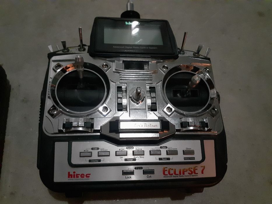 Hitec Eclipse 7 QPCM Radio Control System for Model Aircraft