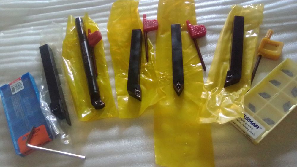 Vendo buril de desbaste interior para torno + 10 pastilhas TNMG