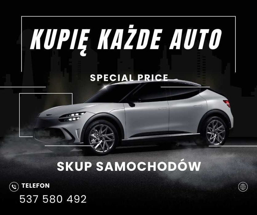 Skup samochodów osobowe dostawcze ciężarowe motocykle quady skutery