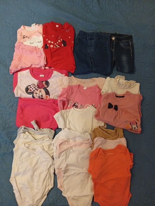 Roupa menina de 6 a 24meses