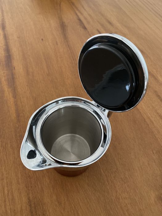 Molheira térmica vermelha e cromado