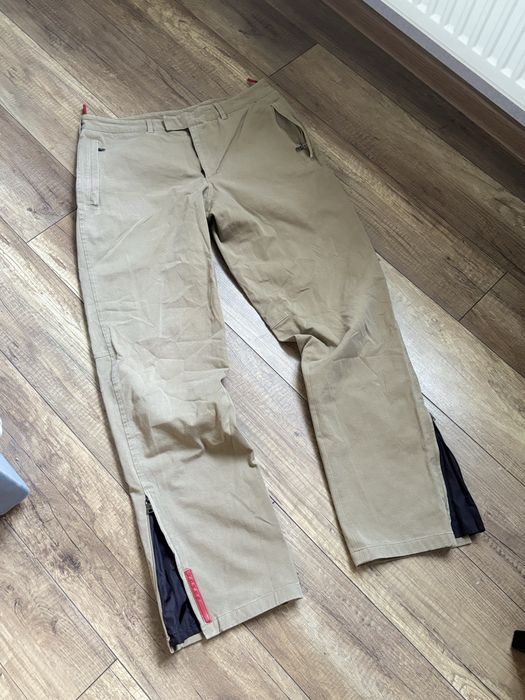 Prada linea rosaa боюки jeans zip(flared pants) розмір 50-М