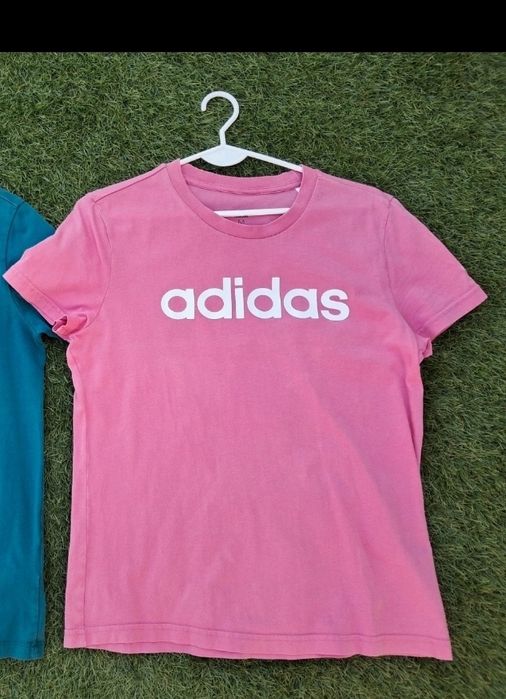 Tshirt damski adidas M różowy