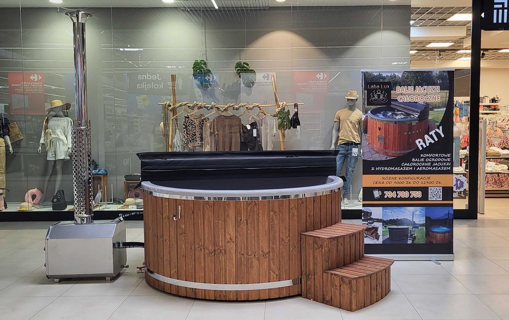 WIETRZENIE MAGAZYNÓW balia JACUZZI od Ręki wszystko w cenie RATY 0 % gratis Huśtawka