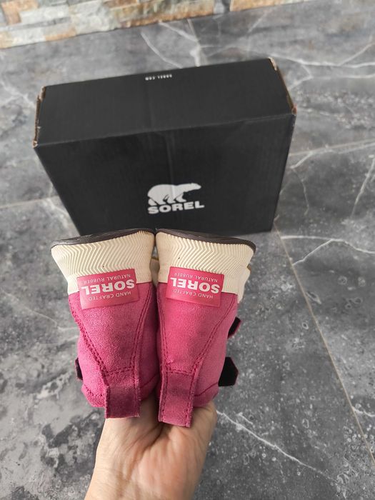 Buciki Sorel waterproof r. 29 różowe