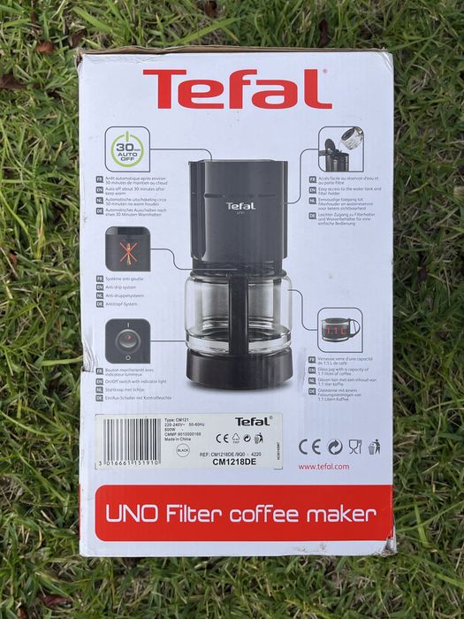 VENDO Cafeteira TEFAL Uno (por estrear)