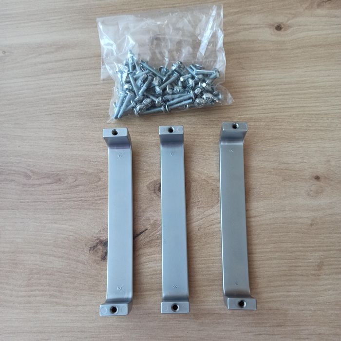 Uchwyty meblowe/biurowe/kuchenne - 12 szt.