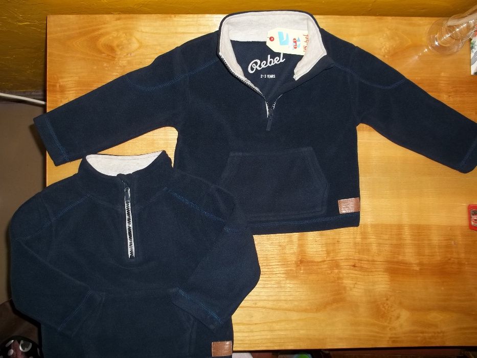 REBEL Primark nowa bluza polar chłopięca z metką 92-98 od 2 do 3 lat