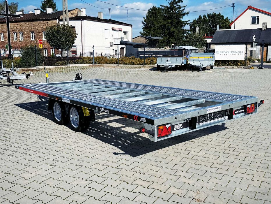 LORRIES PL35-5021 Laweta uchylna 3,5T 5m 2 osie nowa 2026 OD RĘKI