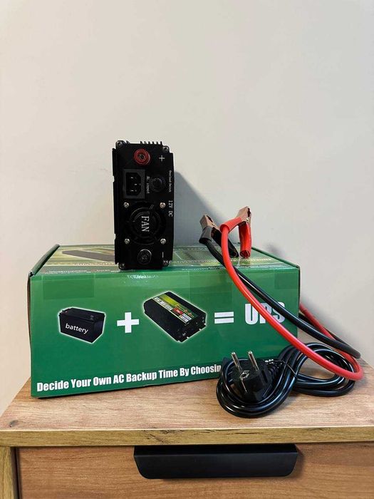 Мощний инвентор Wimpex 3200 приобразователь с зарядкой 12 220v