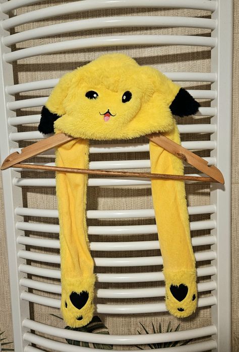 Czapka Pokemon Pikachu z uszami, na  karnawał, Halloween
