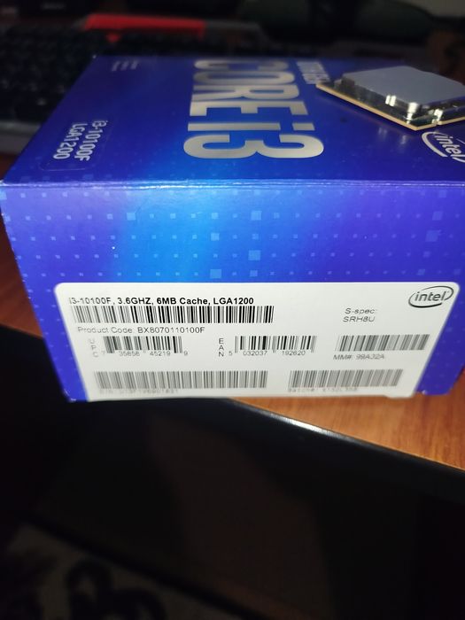 Процесор  i3 10100f