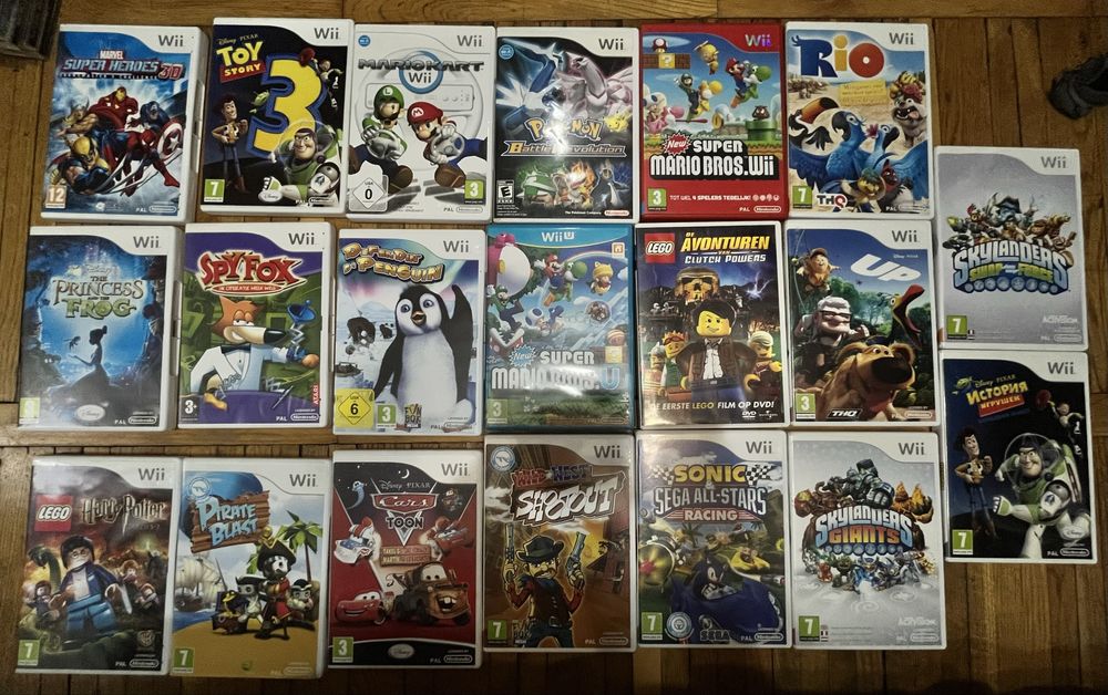 Ігрові диски PlayStation та Nintendo Wii | PS4 / PS3 / PS2 / Wii