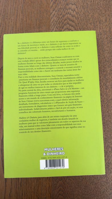 Livro “Mulheres e dinheiro”