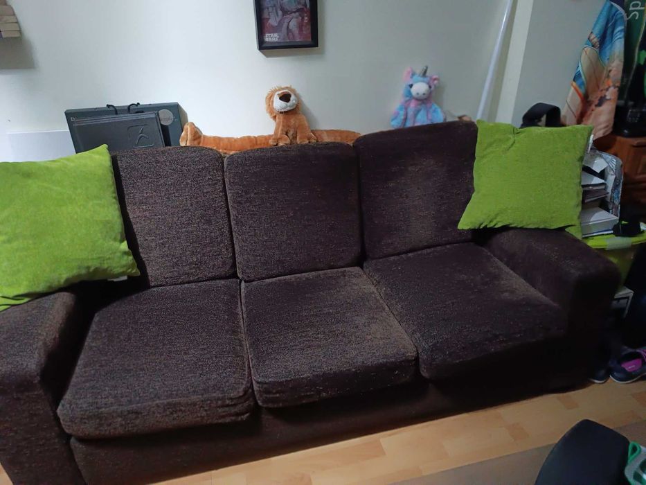 Sofá cama 3 lugares