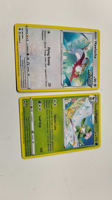 Conjunto de 12 cartas Pokémon