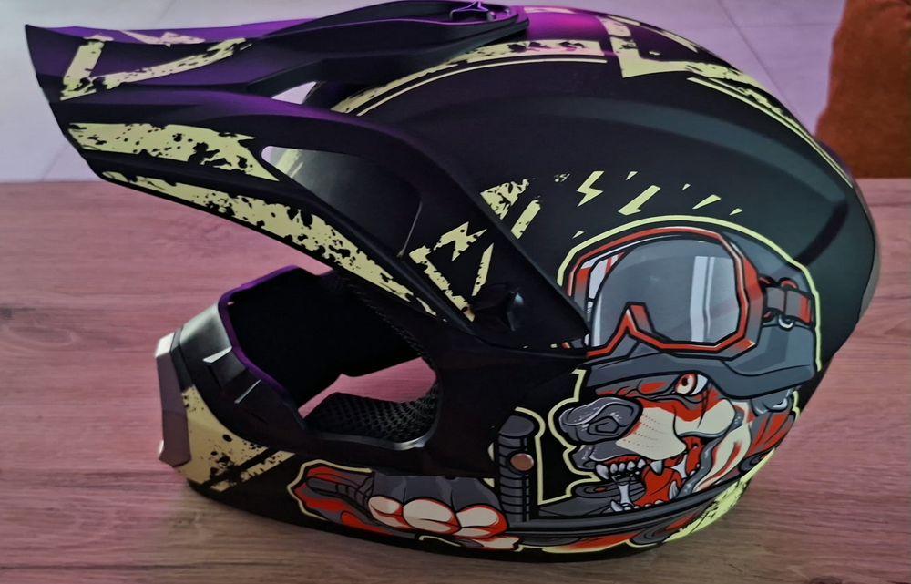 Kask Kład Cross Enduro Hulajnoga