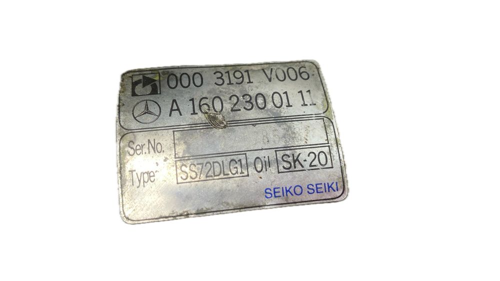 Compressor AC MERCEDES-BENZ Classe A (W168)