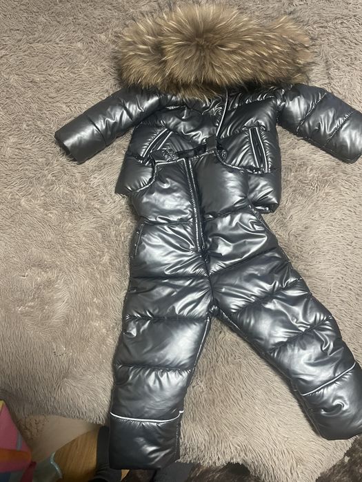 Дитячий зимовий комбінезон бренду Glamour Kids