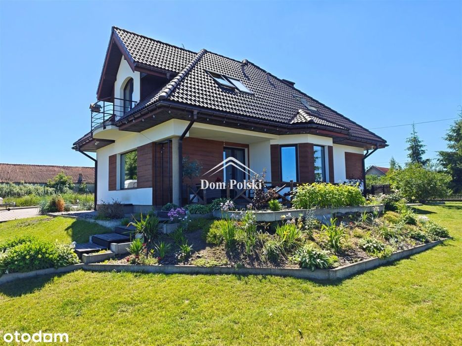 Piękny dom 141 m2, 600 M od jeziora - Sedranki