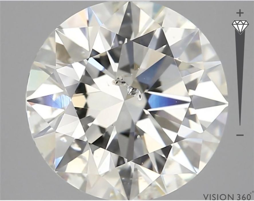 Diament Naturalny 2 Karaty H Si2 3 x Excellent IGI