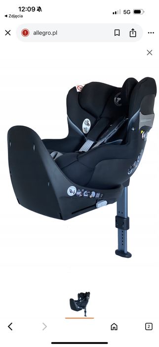 Fotelik samochodowy Cybex Sirona S2