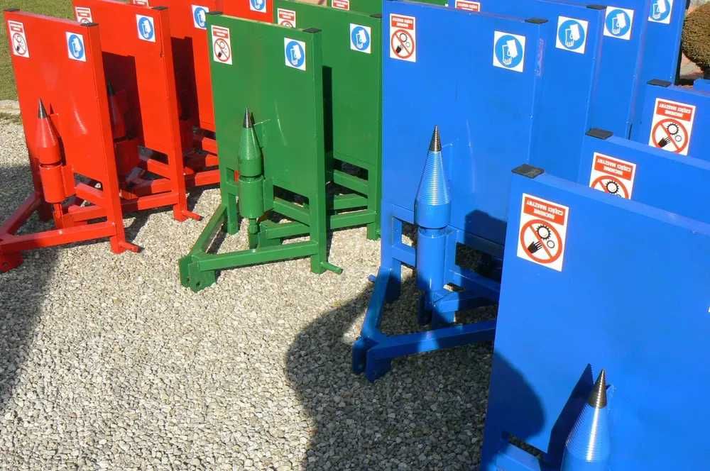 Łuparka świdrowa, świder 100 wałek WOM, DOWÓZ