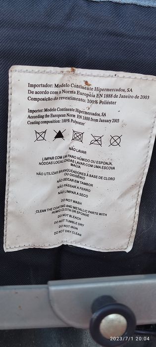 Cadeira de passeio versátil