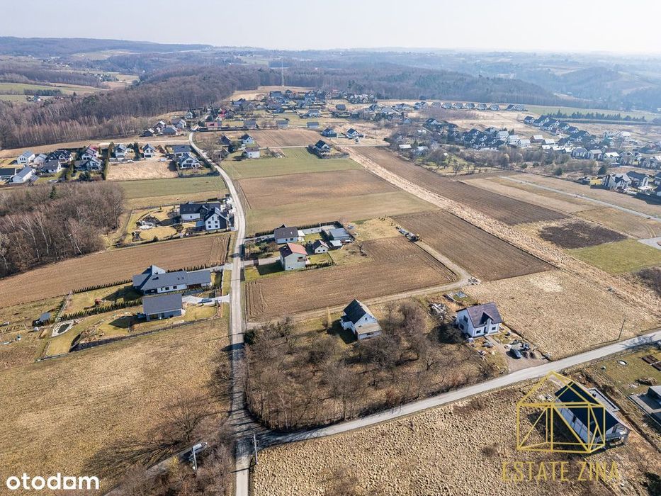 Działka budowlana 3775 m² – 2 fronty gminne – Mpzp