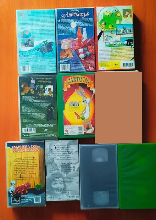 Lote de VHS conjunto 17