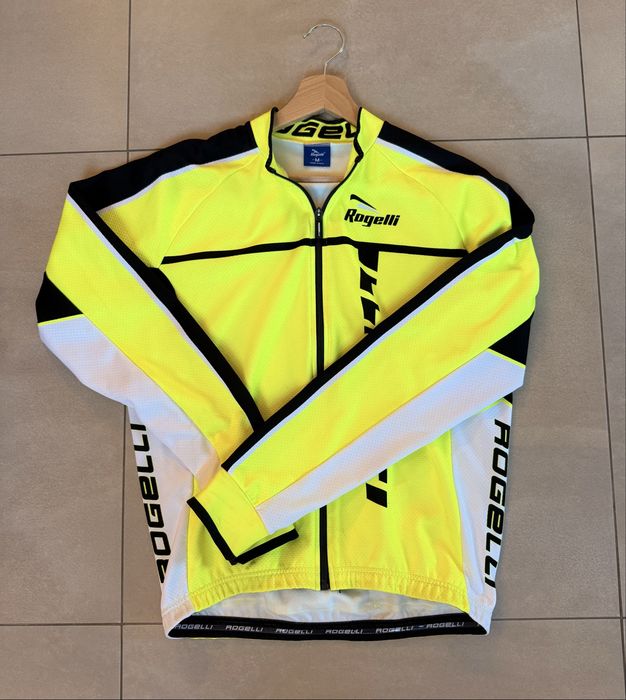 ZESTAW KOLARSKI Rogelli (NOWA Kurtka, Bluza, 3 Koszulki) M/L - HIT!