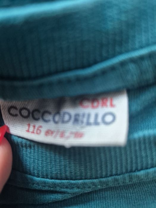7 t-shirtów w rozmiarze 116 coccodrillo  5 10 15