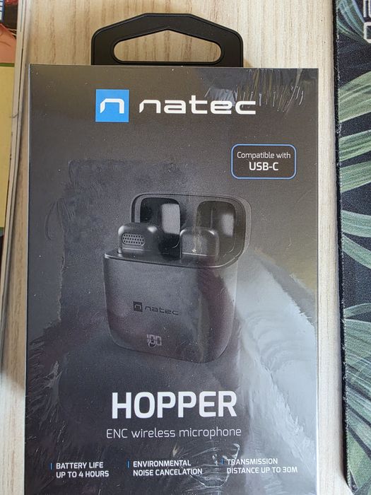 Mikrofon bezprzewodowy Hopper nowy