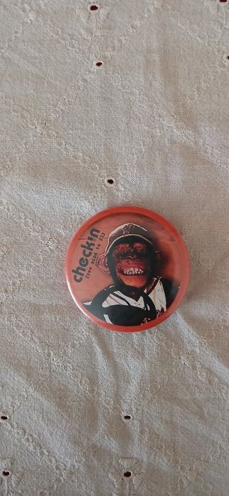 Crachá Checkin-free mind to fly