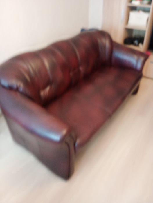 Meble skórzane,Sofa+2fotele