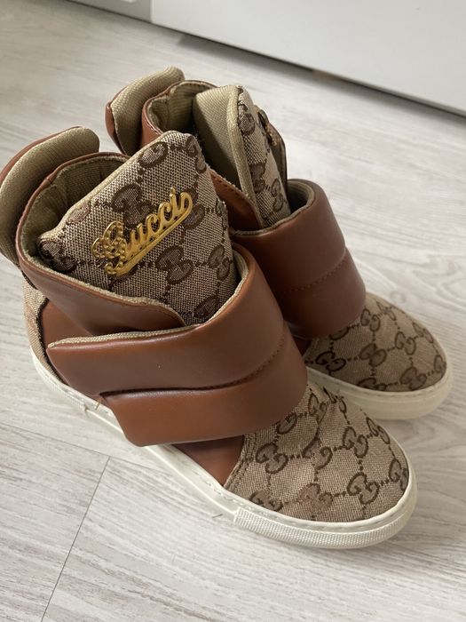 Asidasy trampki sneakersy gucci logowane