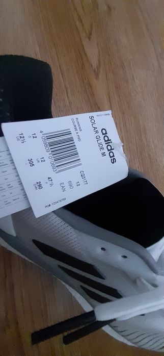 Tenis adidas solar glide num 47  12 uk novos a estrear