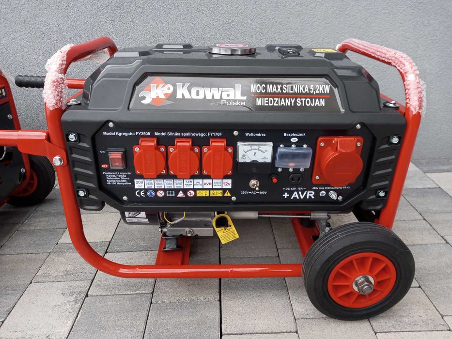 Agregat prądotwórczy, Kowal A8, Nowy.