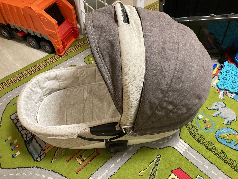 Adamex коляска 2 в 1 люлька для новонародженого