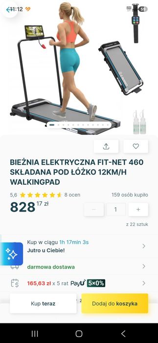 Bieżnia elektryczna Net Fit 460