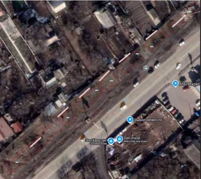 Оренди земельних ділянок, с-ще Високий (навпроти «АТБ Маркет»)