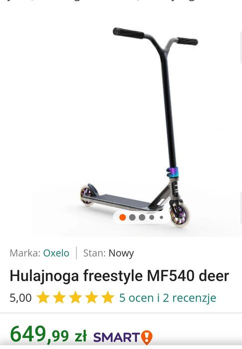 Hulajnoga wczynowa FREESTYLE MF 540