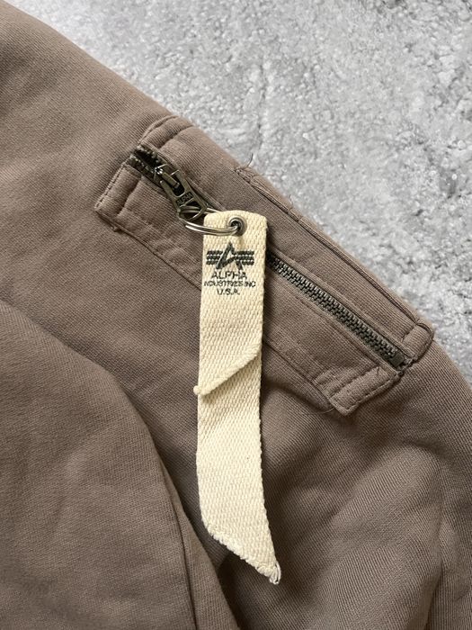 Коричневе Худі від Alpha Industries Casual