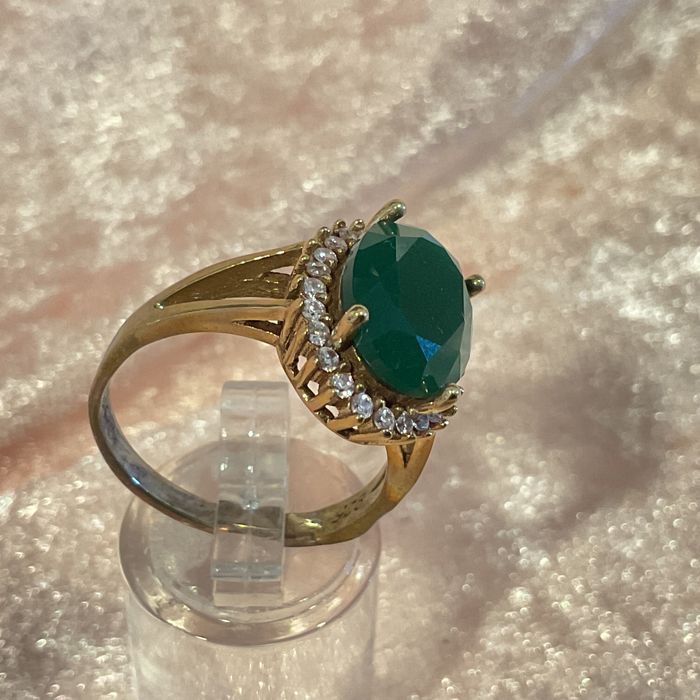 Anel em prata com banho de ouro T,20 mm / outros anúncios abaixo